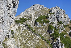 Climbing up Kramerspitze