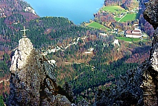 Heimgarten via ferrata at Herzogstand mountain