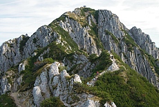 View from Heimgarten ridge walk to Pavillion