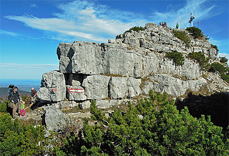 Wallberg mountain summit