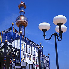 Power plant in Hundertwasser style