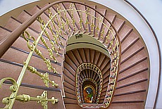 Staircase in the Hotel Austria