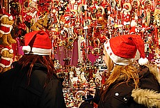 Nikolauses on Vienna Christkindl Market