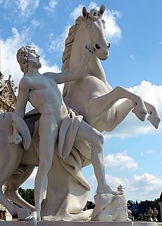 Statues at Palace Belvedere