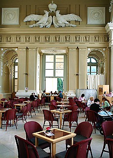 Cafe in the Gloriette at Schoenbrunn Palace